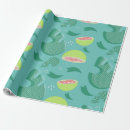 Search for fruits wrapping paper Green