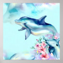 Search for dolphin drawing posters Underwater
