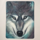 Search for wolf blankets Vintage
