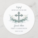 Search for thank you first communion invitations Cross