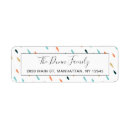 Search for raindrop return address labels Colourful