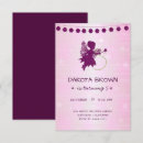 Search for purple glitter invitations Cute