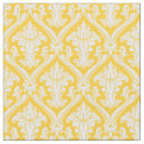 Search for yellow damask fabric Trendy