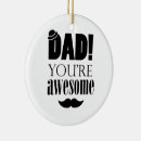 Search for funny dad christmas tree decorations Father