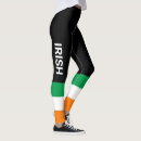 Search for flag of ireland leggings White