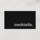 Search for cocktail business cards Cool