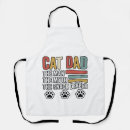 Search for cat dad aprons Fathersdaygifts