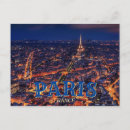 Search for paris at night postcards Eiffel tower
