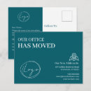 Search for business moving postcards Black and white