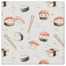 Search for sushi fabric Kawaii