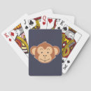 Search for monkey face playing cards Animal