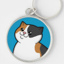 Search for cats happy key rings Kitty