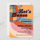 Search for lets dance party invitations For her