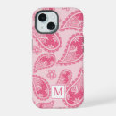 Search for modern paisley pattern iphone cases Girly