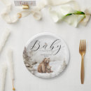 Search for winter forest plates Rustic