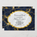 Search for navy blue retirement invitations Modern