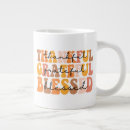 Search for thankful grateful blessed mugs Fall