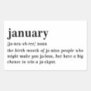 Search for january stickers Funny