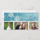 Search for teal christmas cards Snowflakes