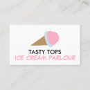Search for cone business cards Ice cream
