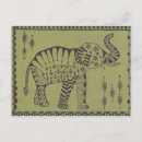 Search for elephant postcards Green