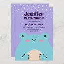 Search for toad birthday invitations Frog