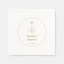 Search for baptism party napkins Religious