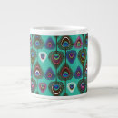 Search for cute peacock mugs Blue