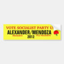 Search for alexander bumper stickers Election