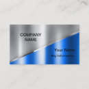 Search for metallic blue business cards Pattern