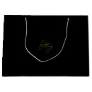 Search for black and gold gift bags Modern minimalist