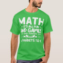 Search for mathmatics tshirts Mathematics