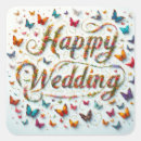 Search for happy wedding stickers Party