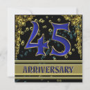 Search for 45th anniversary party invitations Gold