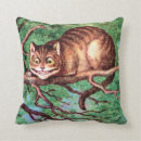 Search for cheshire cat cushions Alice in wonderland