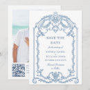 Search for victorian save the dates Toile de jouy