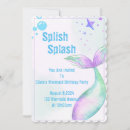 Search for princess and pirate invitations Under the sea