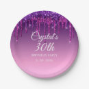 Search for happy birthday glitter plates Party