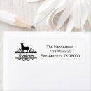 Search for hunter return address labels Rustic