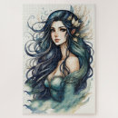 Search for fantasy mermaid puzzles Water