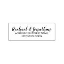 Search for wedding return address rubber stamps Elegant