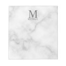 Search for monogram notepads Elegant