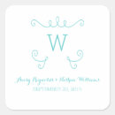 Search for flourish wedding stickers Elegant