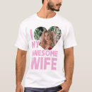 Search for i love my awesome wife tshirts Cute