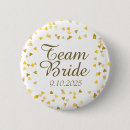 Search for grooms team badges Bride