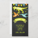 Search for t rex thank you cards Green