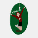 Search for cheerleading christmas tree decorations Keepsake