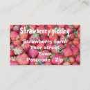 Search for strawberry business cards Farmers