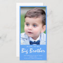 Search for baby brother invitations Blue