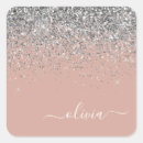 Search for glitter stickers Rose gold